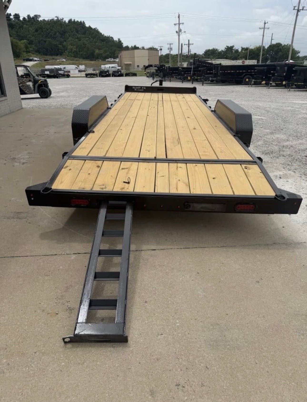 22ft car hauler ramp